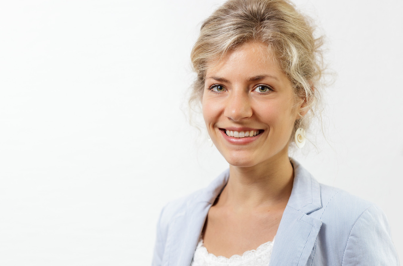 Business Portrait einer jungen Frau.